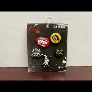 Disney Cruella De Vil Jibbitz Crocs 5pk Shoe Charm